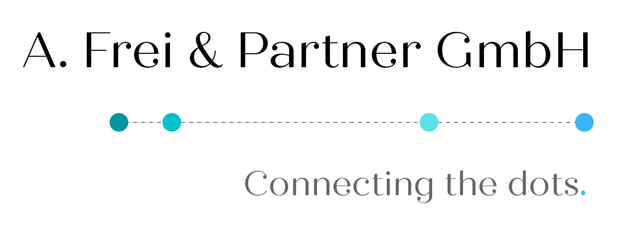 A Frei Partner GmbH Logo Software Sales Switzerland